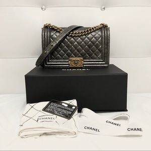 🚫SOLD🚫RARE Chanel Boy Old Medium Flap Bag